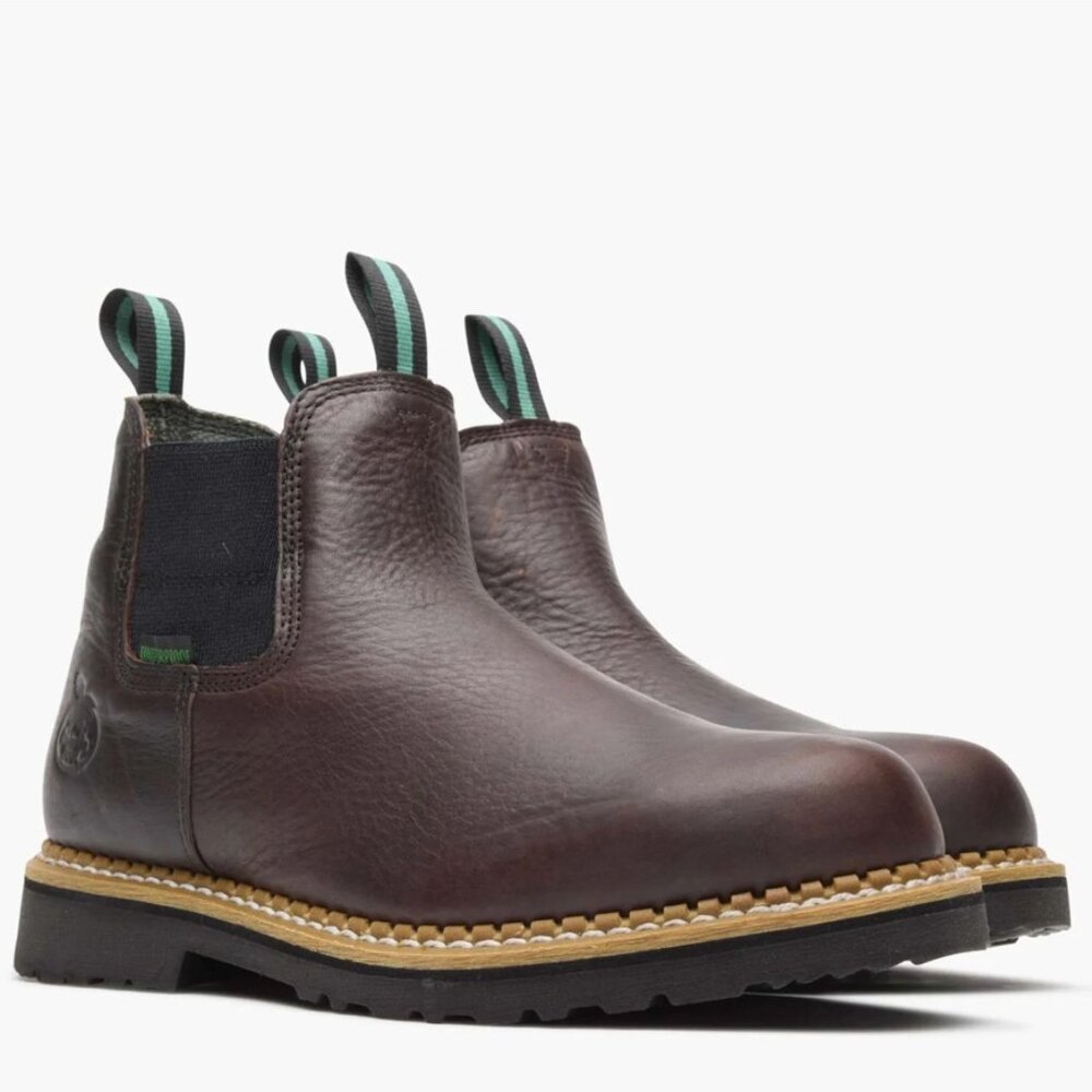 Georgia Giant Waterproof High Romeo Boot, Soft Toe, Size 7M/9W USA UK 6 GR500